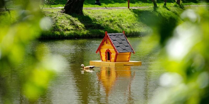 Более 200 домиков для уток установят на столичных водоемах в преддверии летнего сезона