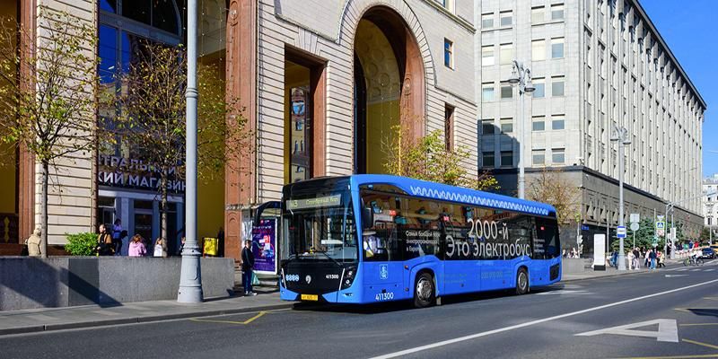В Москве уже работает более 160 электробусных маршрутов