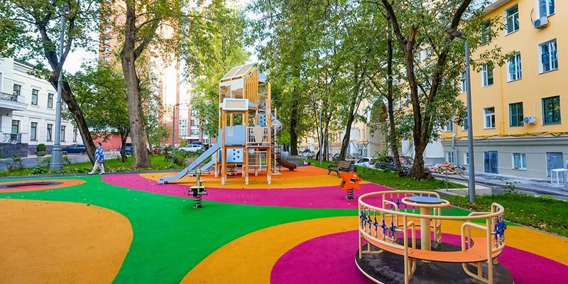 В районе Аэропорт создали современное пространство для активного отдыха