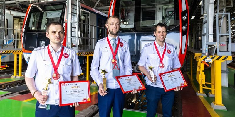 В столице выбрали лучшего машиниста московского метро