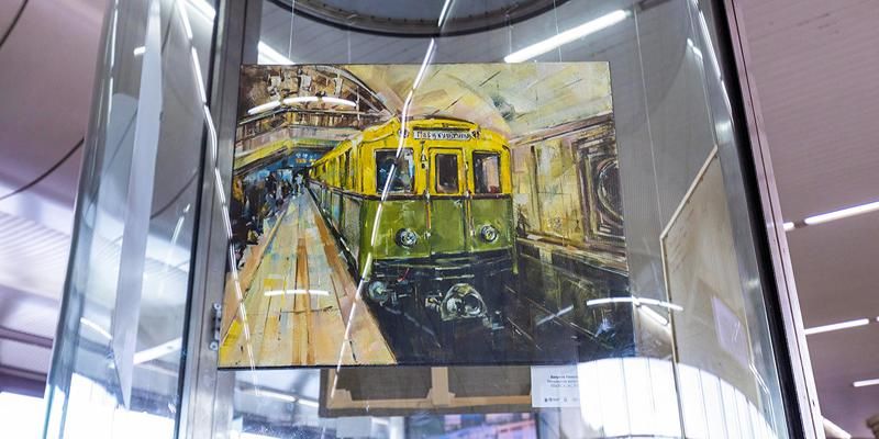 «Искусство в метро»: на станции «Воробьевы горы» открылась новая выставка