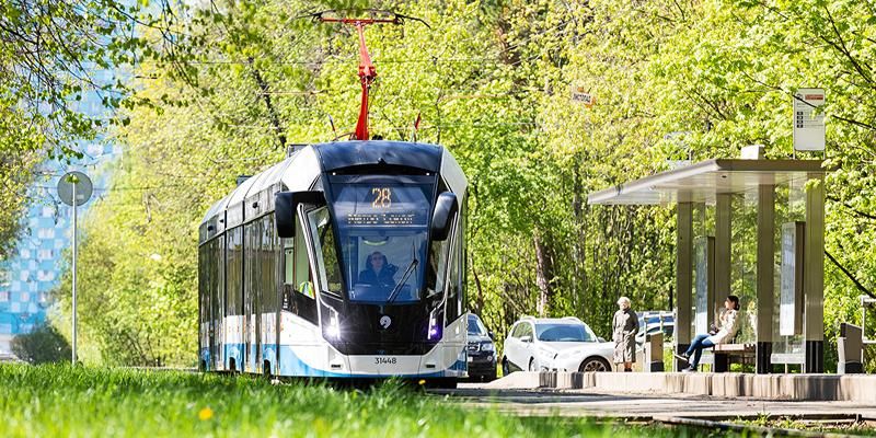 Около 700 тысяч москвичей выбирают трамвай для ежедневных поездок по городу