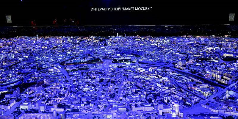 Число посетителей павильона «Макет Москвы» в августе превысило 65 тысяч
