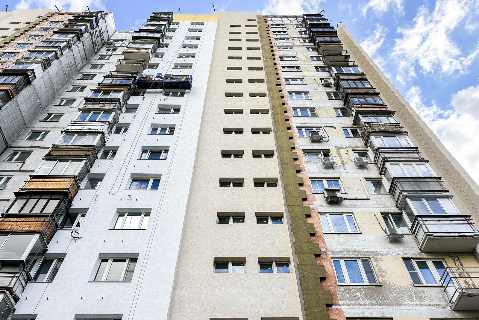 В Нагатино-Садовниках проходит капремонт пяти домов по современной технологии