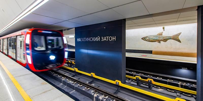 Количество пассажиров на станции метро «Нагатинский Затон» увеличилось после открытия нового моста