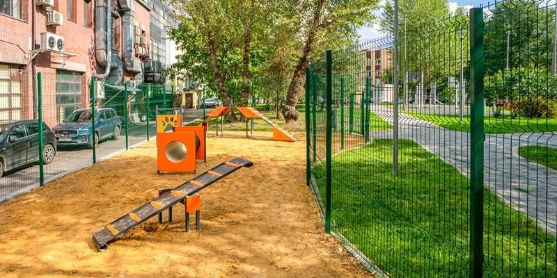 В столице появились новые площадки для выгула и дрессировки собак