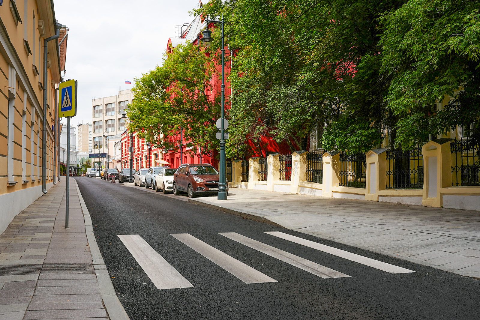 В 23 переулках в центре Москвы обновили асфальт