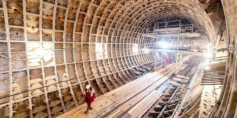 Более 2,6 километра перегонных тоннелей метро проложили под реками Москвы с 2011 года