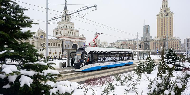 В 2025 году число поездок на электробусах и трамваях в столице увеличилось на 30 процентов