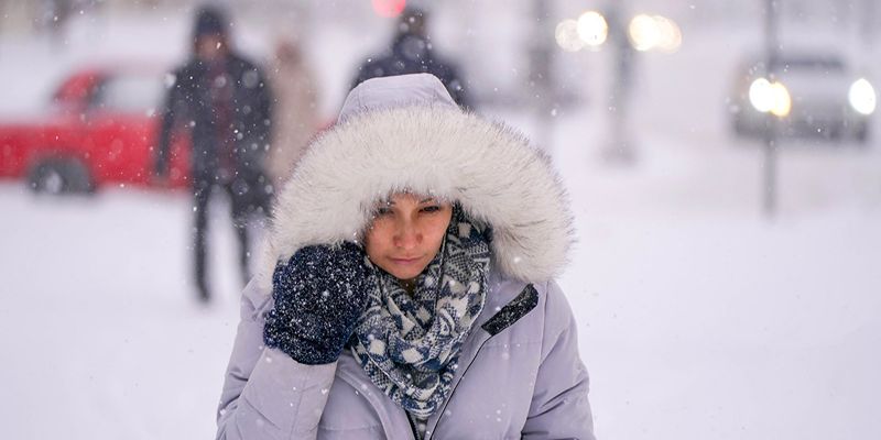 В столице ожидается мокрый снег с порывистым ветром