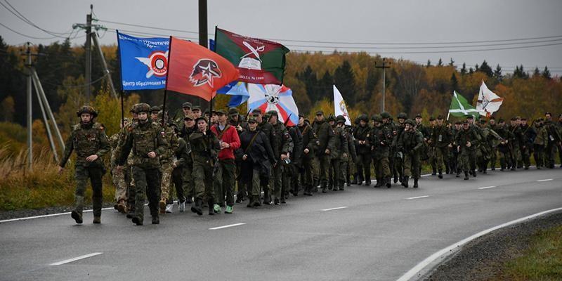 85-километровый «Марш кремлевских курсантов» посвятили подвигу защитников Москвы 1941 года