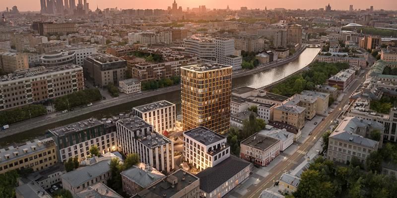 Началась разработка котлована для нового жилого комплекса в Замоскворечье
