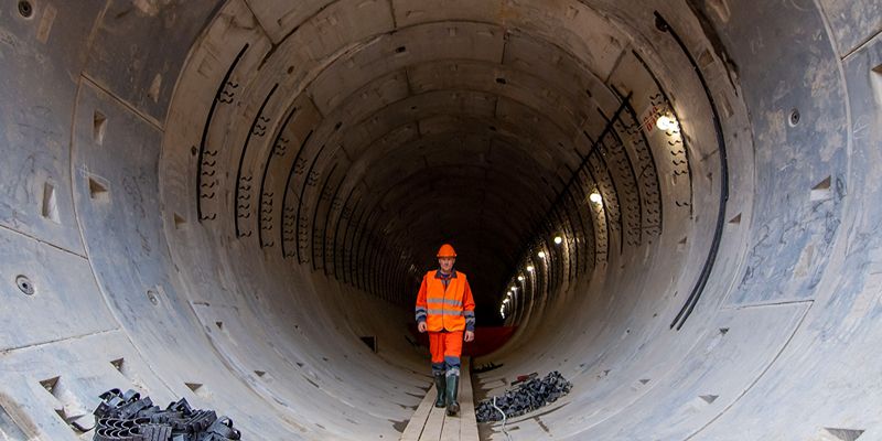 Между станциями «Вавиловская» и «Академическая» Троицкой линии метро началась проходка ствола водоотливной шахты