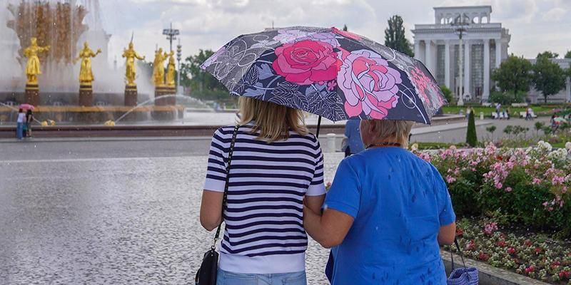 Сильный дождь и грозу прогнозируют в столице