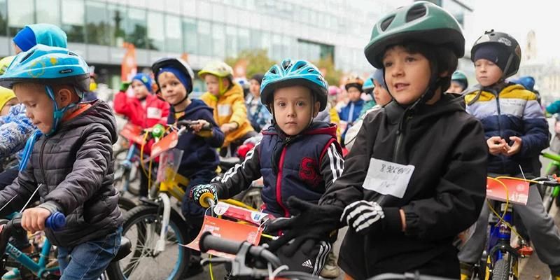 В Москве прошел первый детский велофестиваль