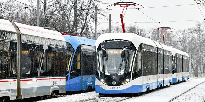 В 2023 году в столице обновили более 25 километров трамвайных рельсов