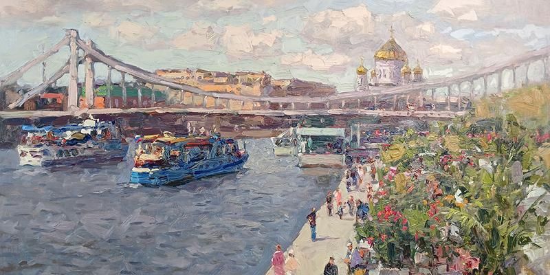 Городской пейзаж, книжная иллюстрация: идем на новые выставки галерей с «Мосбилетом»