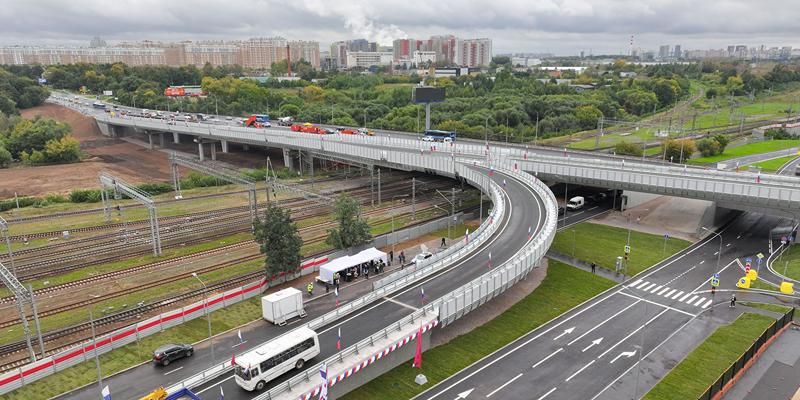 Около 65 километров инженерных коммуникаций проложили для строительства первого этапа финального участка МСД