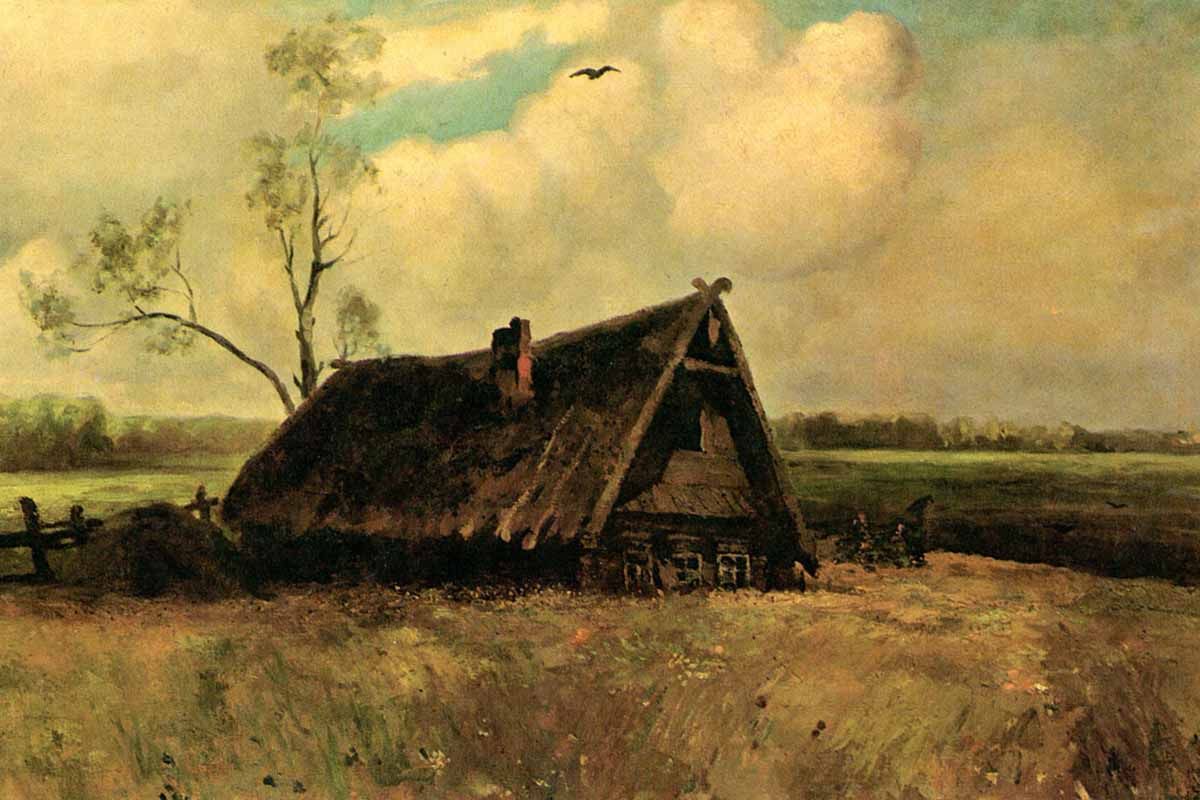 Алексей Саврасов. Дом совета в Филях. 1883 год