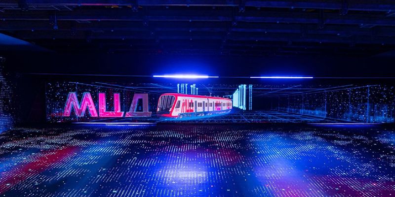 37-meter Manege Station hologram gets on the Russian Book of Records