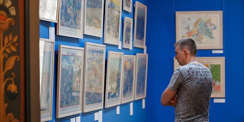 Казаки и смешной Вильгельм. Изучаем плакаты времен Первой мировой войны в Галерее Ильи Глазунова