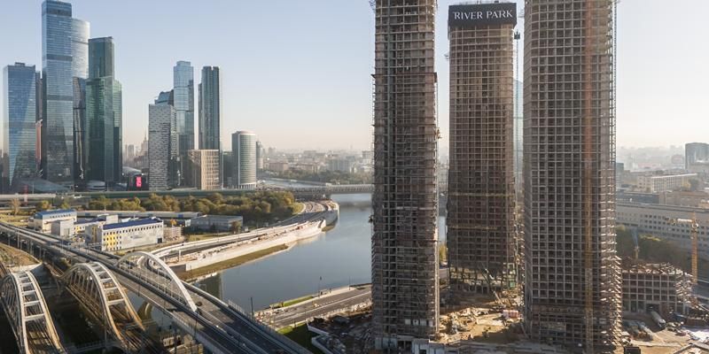 Монолитные работы в трех жилых корпусах на Кутузовском проспекте находятся в завершающей стадии – Мосгосстройнадзор проверил ход строительства