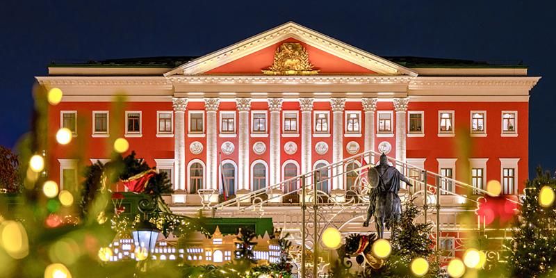 Архитектурно-художественная подсветка будет работать в Москве всю новогоднюю ночь
