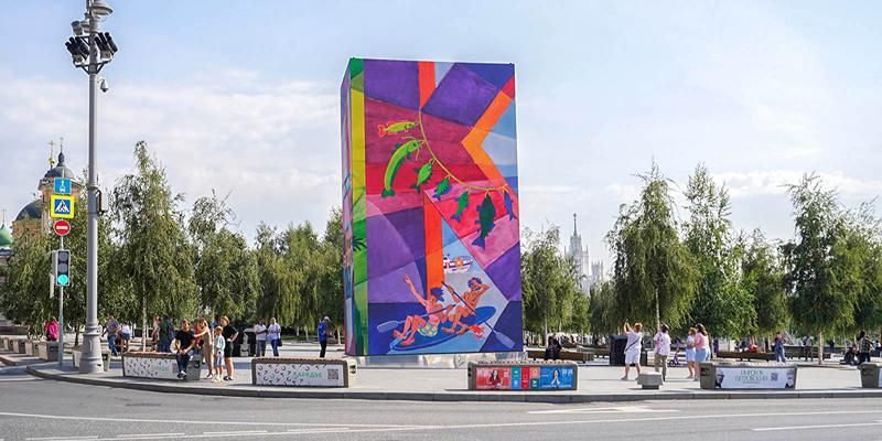 Московские художники создали серию картин о летнем сезоне 2024 года