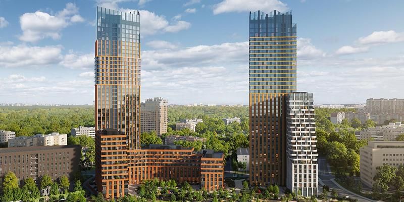 Возле парка Сокольники появится жилой комплекс с плавным каскадом террас