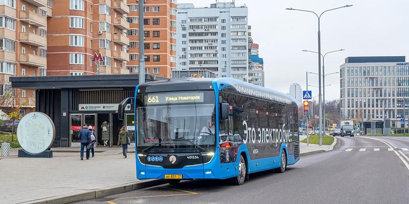 В двух округах Москвы заработали два новых электробусных маршрута