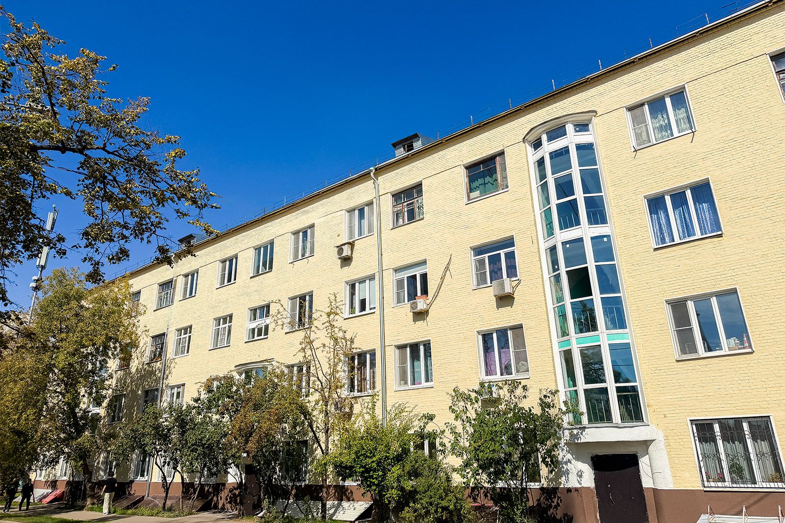 В столице завершают капремонт двух уникальных зданий в стиле конструктивизма