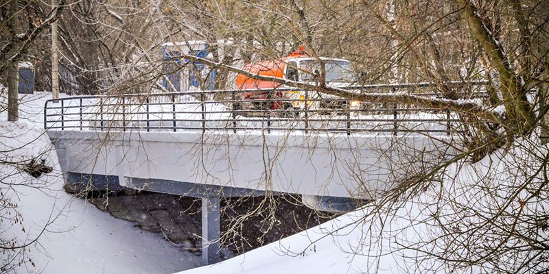 За год в столице отремонтировали семь мостов