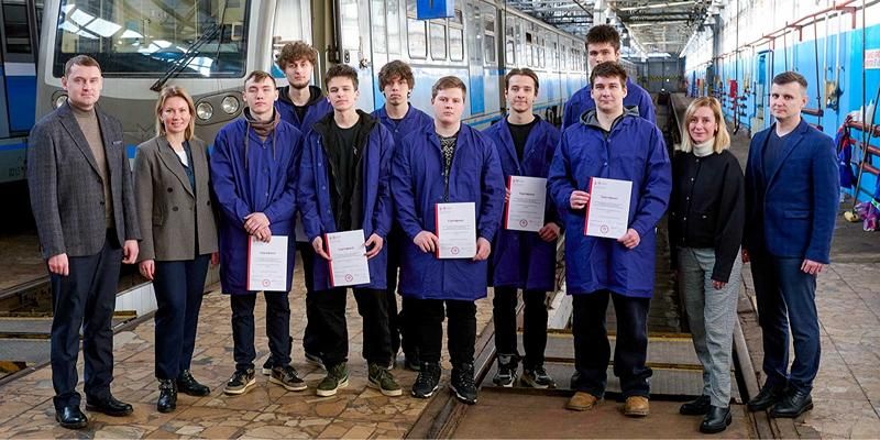 Московский метрополитен принял на работу первых выпускников проекта «Профессионалитет»