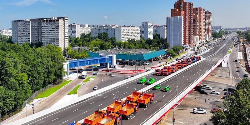 Эстакаду на шоссе Энтузиастов построили в рекордные сроки