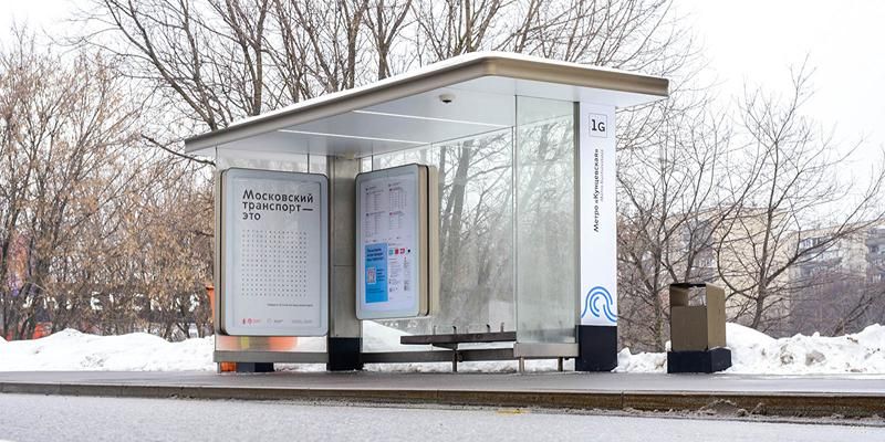 В Москве установлено уже 10 тысяч остановок нового типа