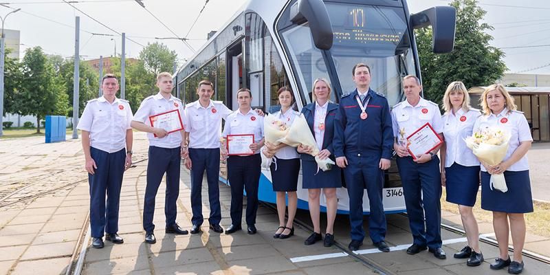 В столице прошел конкурс «Московские мастера» среди водителей трамвая