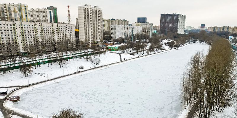 Мазиловский пруд в районе Фили-Давыдково очистили и привели в порядок
