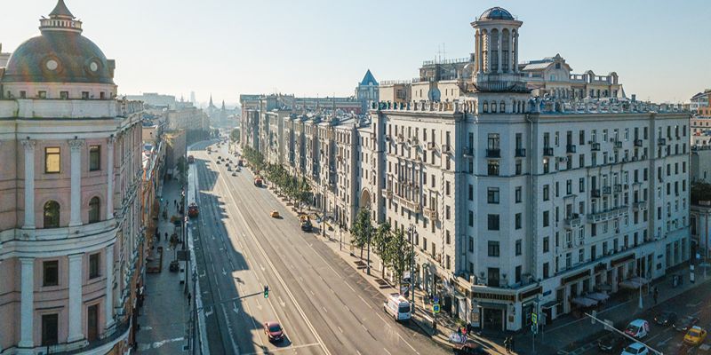 Знаменитый дом под юбкой на Тверской улице отремонтируют