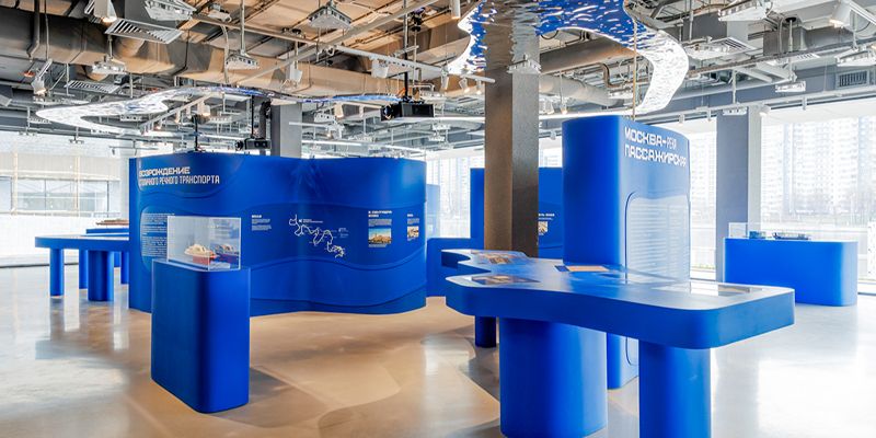 Moscow Transport Museum opens an exhibition area in the building of the Southern River Station