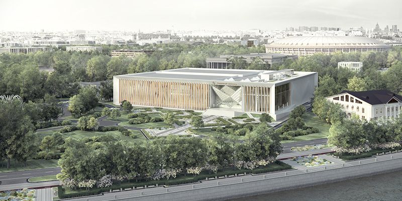 Новому ледовому дворцу «Кристалл» в «Лужниках» присвоили адрес