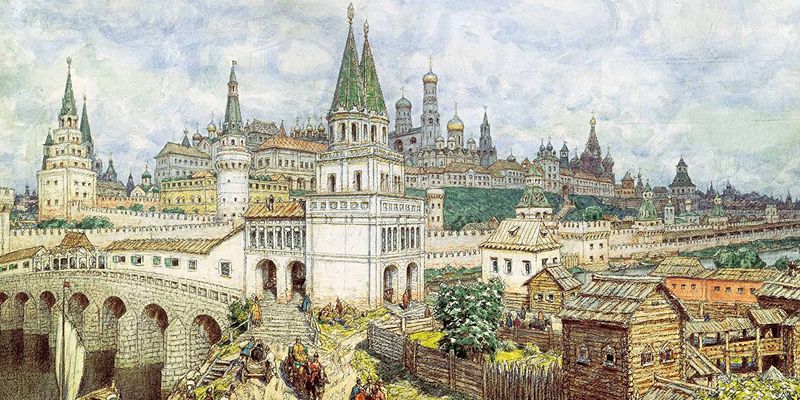 Legendary towers and bridges. What Moscow looked like centuries ago