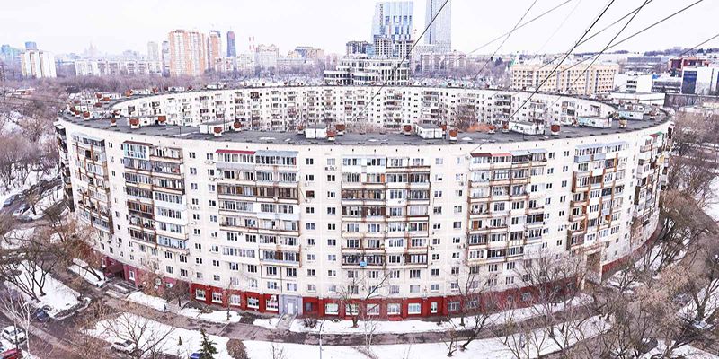 Знаменитый круглый дом на улице Довженко капитально отремонтируют в этом году