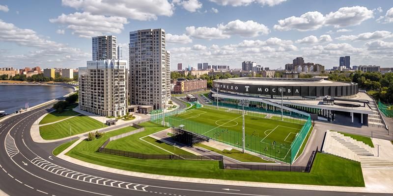 10 спортивных объектов построили и реконструировали в шести округах столицы с начала года