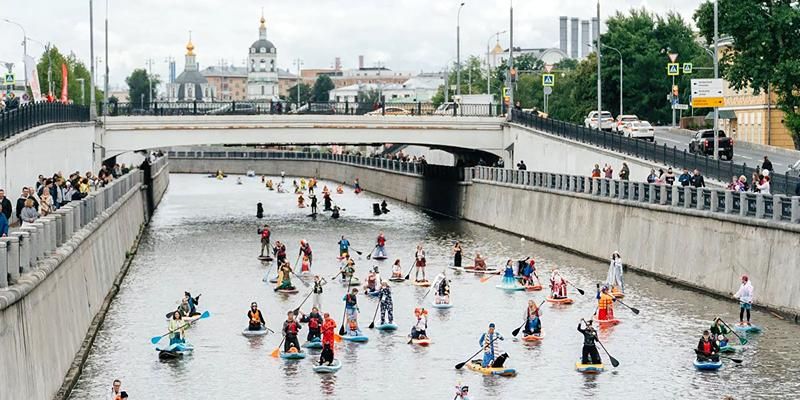 В столице пройдет фестиваль сапсерфинга «Яуза Фест»