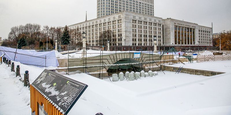 На Горбатом мосту заменили гидроизоляцию