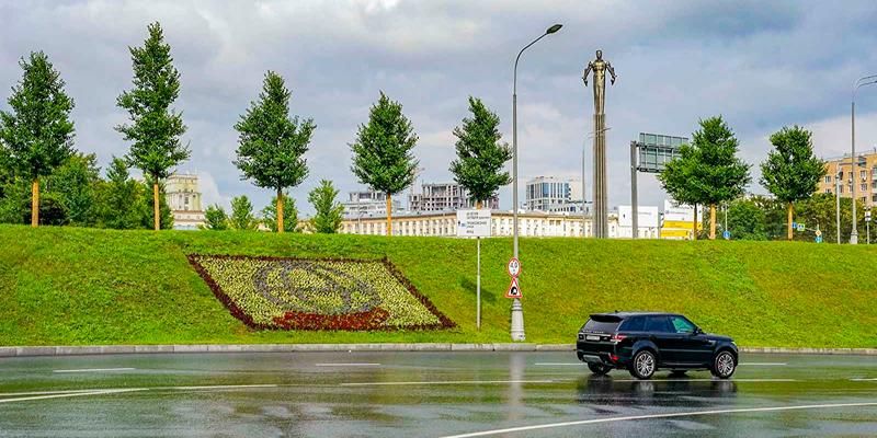 Тематические цветники украсили столицу в честь Года единства народов России