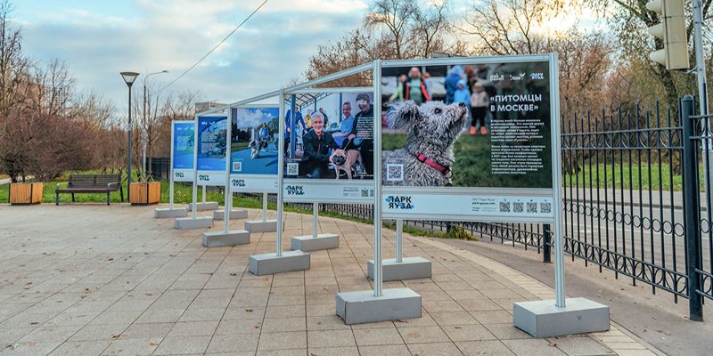«Питомцы в Москве»: в парке «Яуза» открылась тематическая фотовыставка