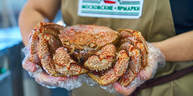 Дикие устрицы и камчатский краб: новые участники московской ярмарки привозят морепродукты из Хабаровского края