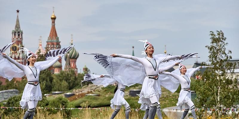 Жители и гости Москвы посетили якутский Ысыах