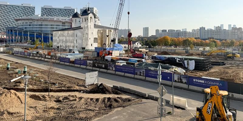 Началось строительство трех офисных корпусов на Ходынском поле